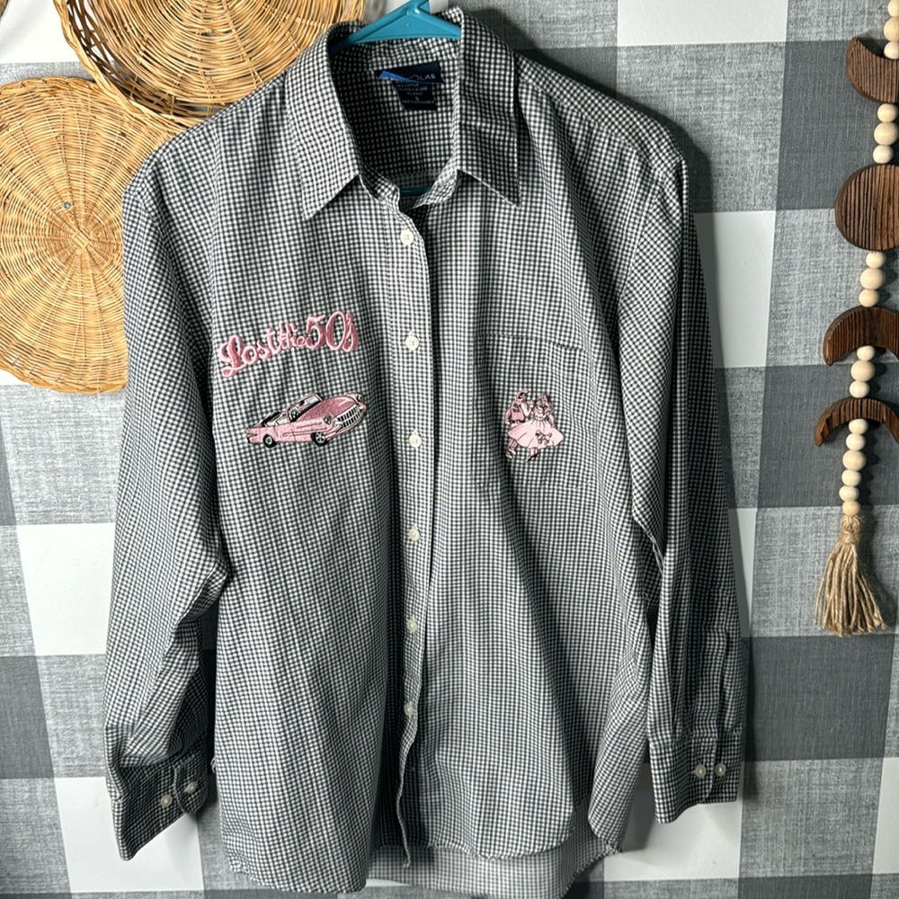 50s Dress up button down shirt